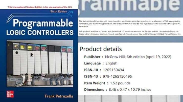 Featured Image of Programmable Logic Controllers 6th Edition by Frank D. Petruzella PDF and Download